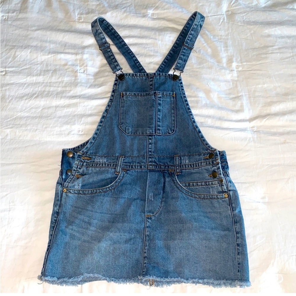 BILLABONG Denim Overall Dress (S) (NWOT)